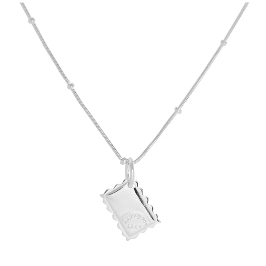 Charm fantaisie en argent sterling avec lettre « Je t'aime »