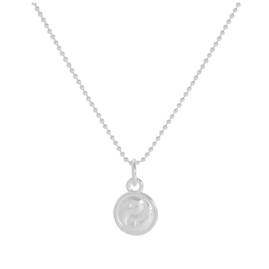Breloque Yin et Yang en argent sterling