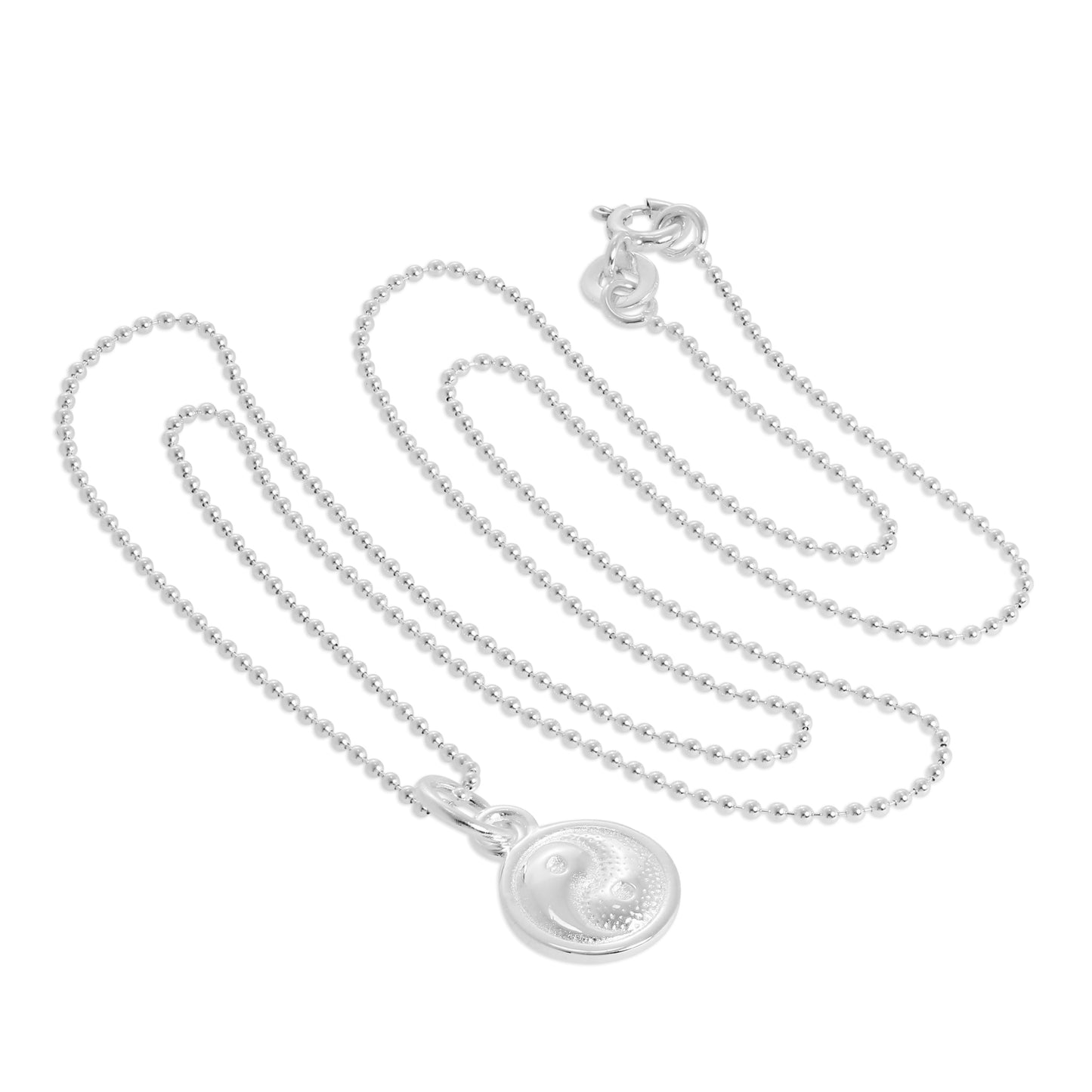 Breloque Yin et Yang en argent sterling