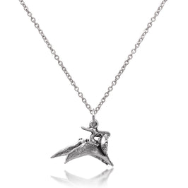 Collier ptérodactyle 3D en argent sterling