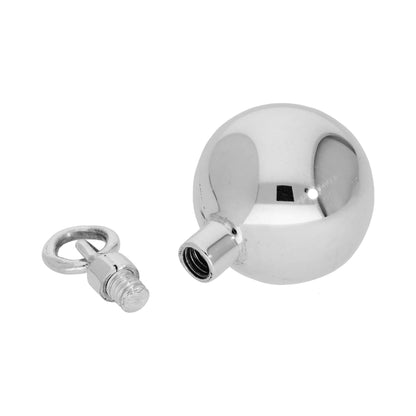 Collier avec pendentif boule en argent sterling en forme de bouteille de parfum ouvrable, 40 à 61 cm