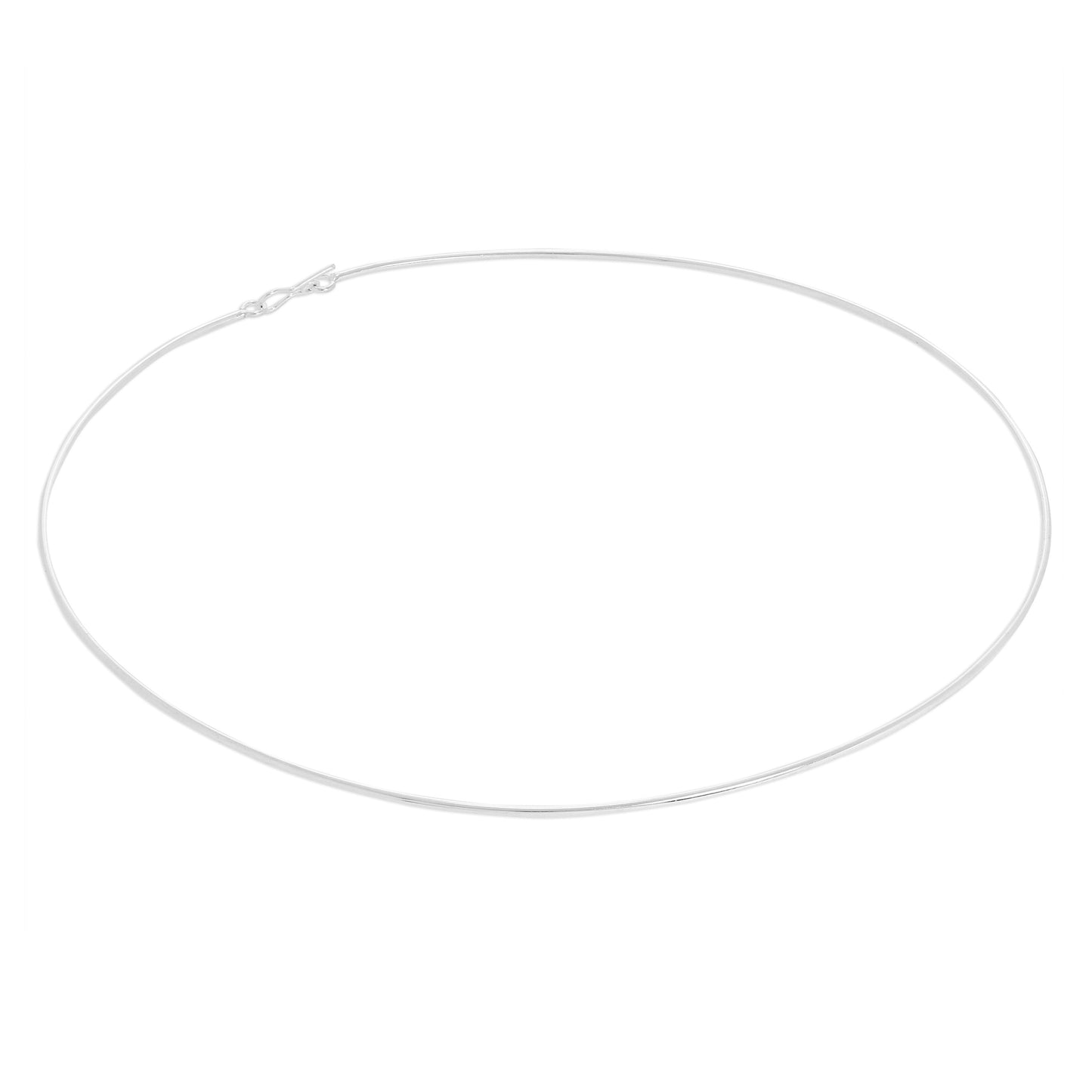 Collier ras du cou en argent sterling de 13 cm