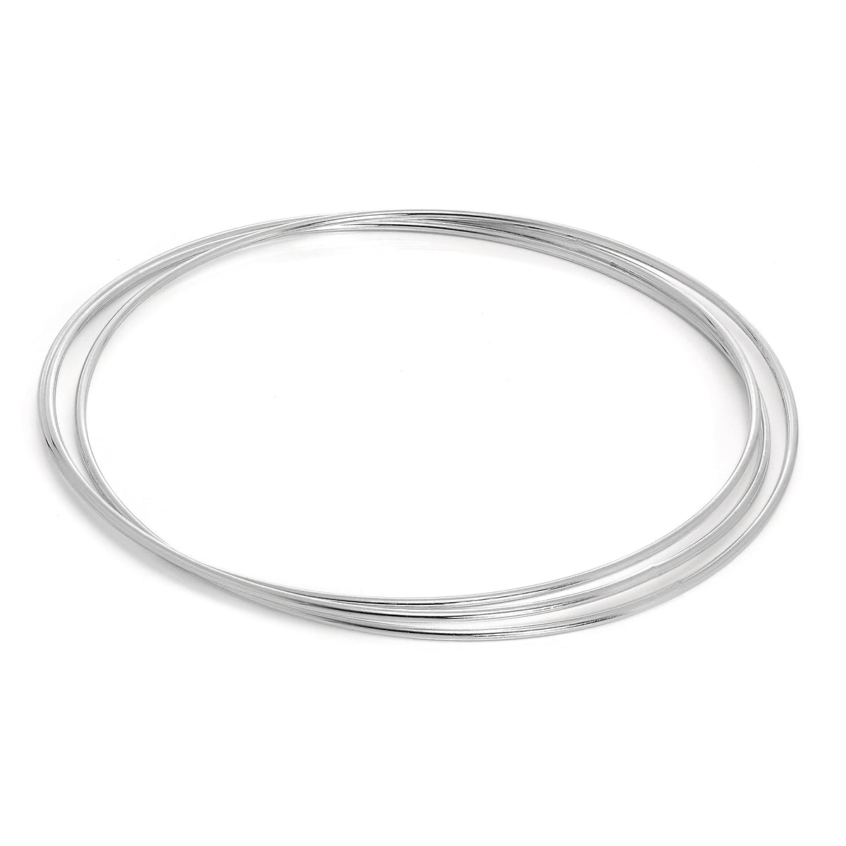 Bracelet triple russe en argent sterling Maidens