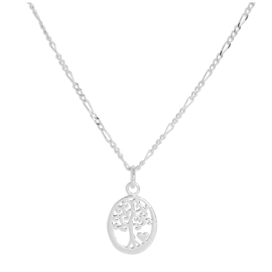 Breloque arbre d'amour en filigrane en argent sterling