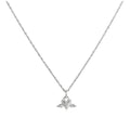 Collier pendentif cœur ailé en argent sterling de 40 à 50 cm