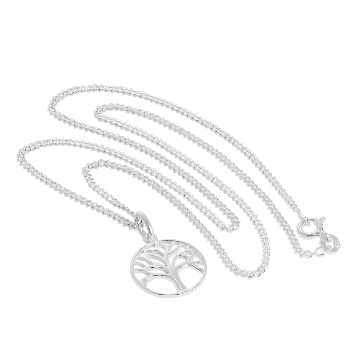 Collier Arbre de Vie en Argent Sterling 40 à 60 cm