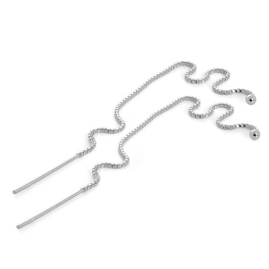 Boucles d'oreilles à billes en argent sterling de 2 mm