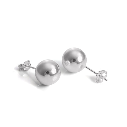 Boucles d'oreilles à tige légères en argent sterling de 1 à 12 mm