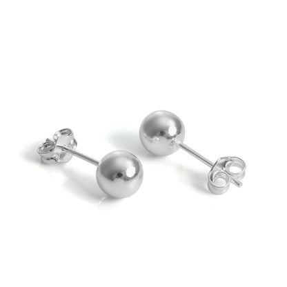 Boucles d'oreilles à tige légères en argent sterling de 1 à 12 mm