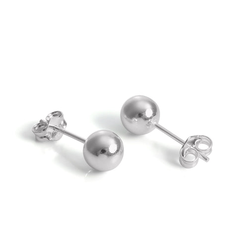 Boucles d'oreilles à tige légères en argent sterling de 1 à 12 mm