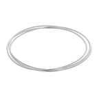 Bracelet triple jonc en argent sterling