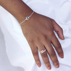 Bracelet Belcher en argent sterling avec ancre