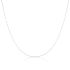 Collier chaîne Prince de Galles en argent sterling fin de 35 à 70 cm