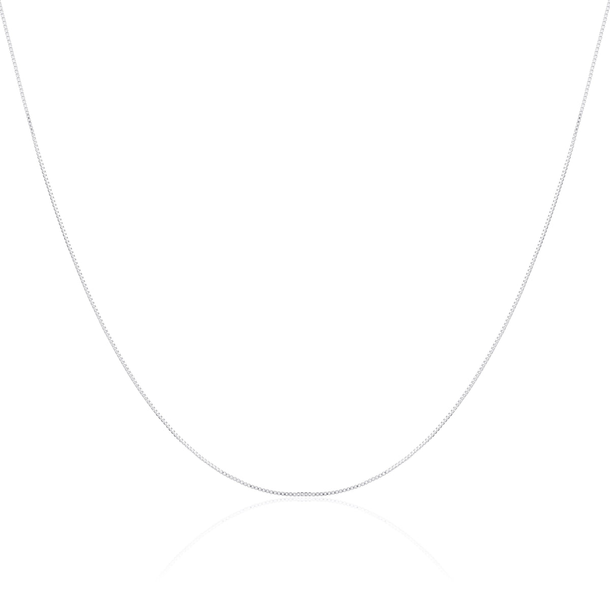 Chaîne en argent sterling de 35 à 55 cm