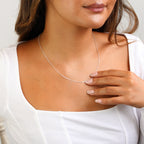 Chaîne en argent sterling de 35 à 55 cm