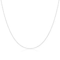 Chaîne à billes en argent sterling de 1 mm, 35 à 55 cm