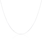 Chaîne serpent en argent sterling de 1 mm, 35 à 55 cm