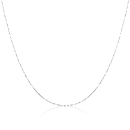Collier chaîne Belcher en argent sterling de 14 à 22 pouces