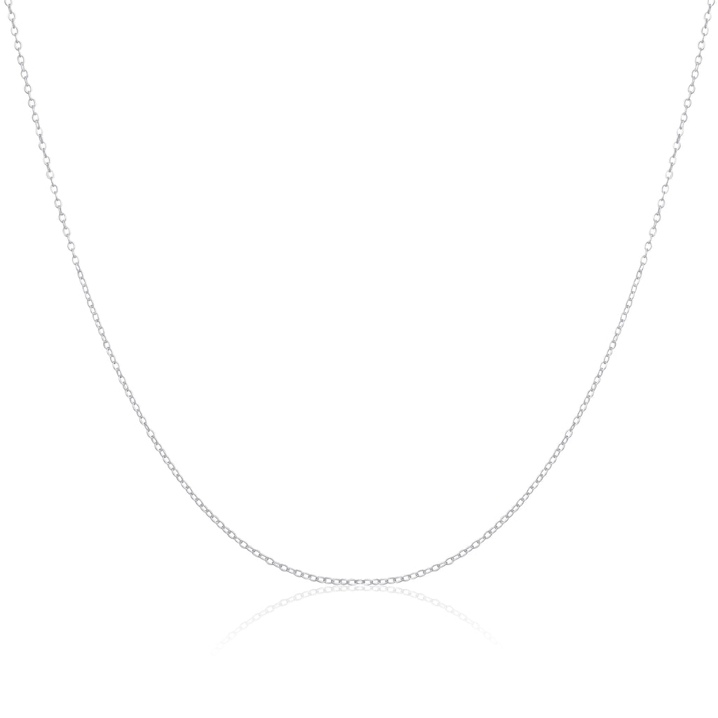 Collier chaîne Belcher en argent sterling de 35 à 55 cm