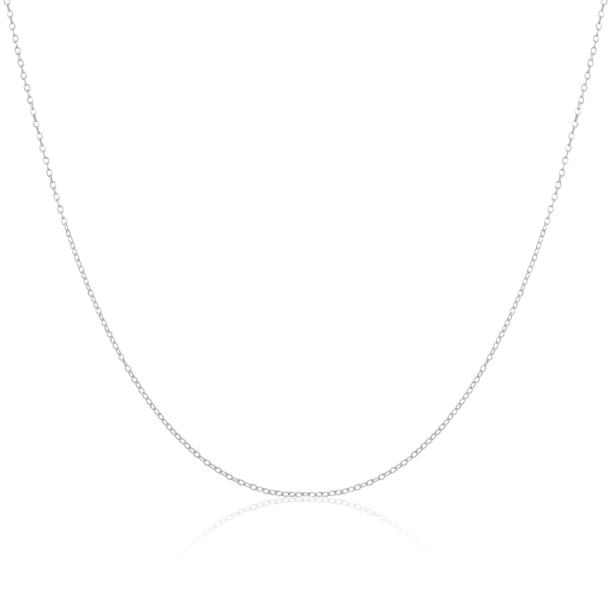 Collier chaîne Belcher en argent sterling de 35 à 55 cm