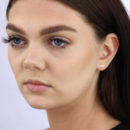 Boucles d'oreilles à tige en argent sterling