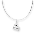 Collier avec pendentif piano en argent sterling de 40 à 55 cm