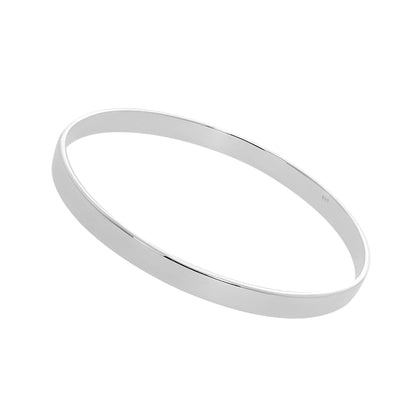 Bracelet jonc gravable en argent sterling de 67 mm