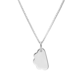 Collier pendentif nuage en argent sterling de 35 à 55 cm
