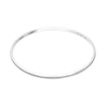 Bracelet rond en argent sterling givré