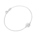 Bracelet en argent sterling 18 cm contre le mauvais œil