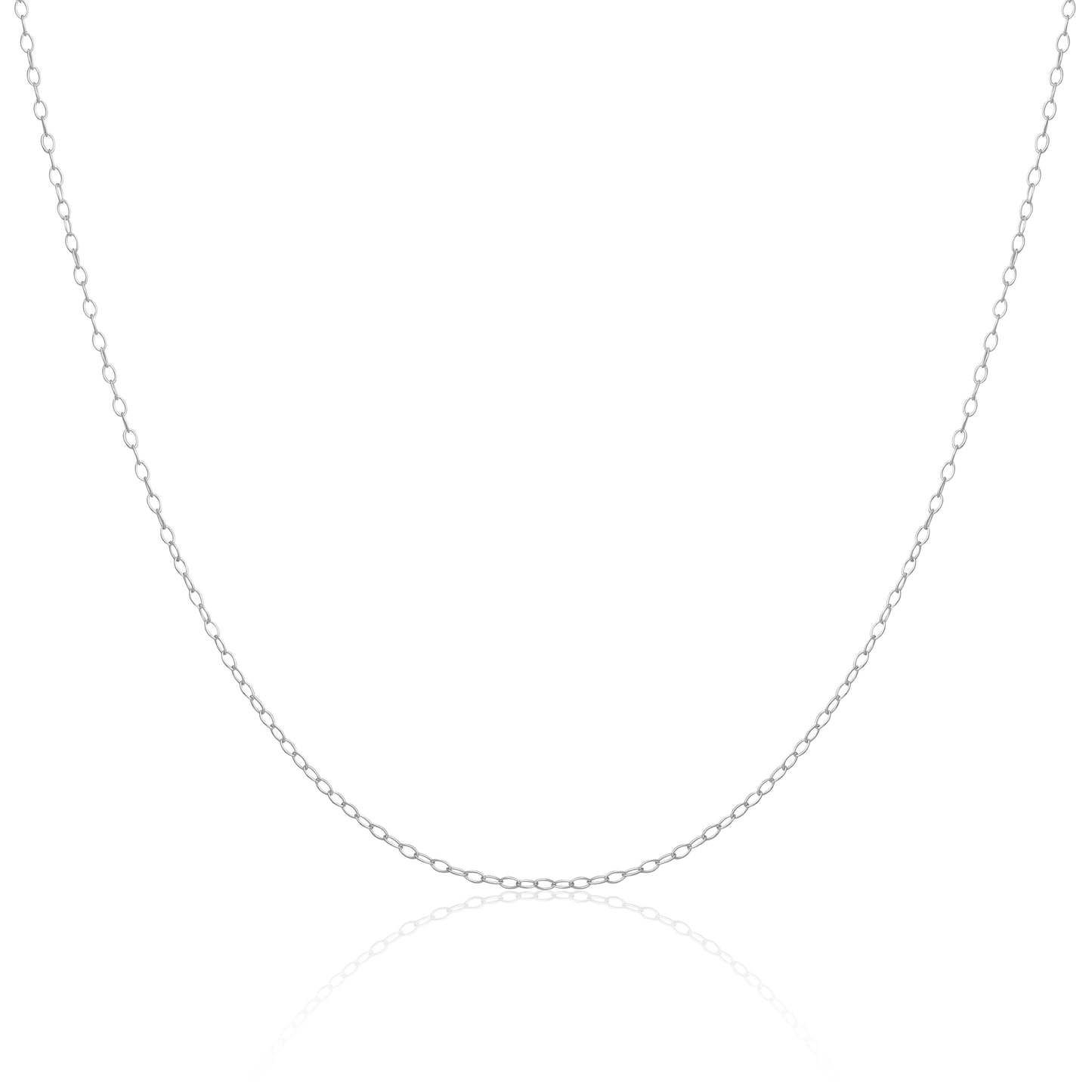 Chaîne en argent sterling de 14 à 28 pouces