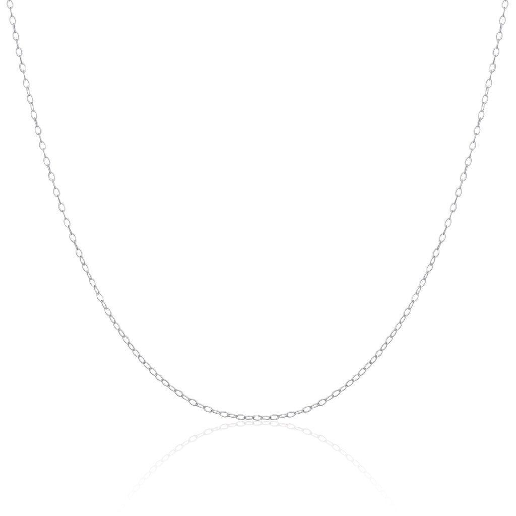 Chaîne en argent sterling de 35 à 70 cm