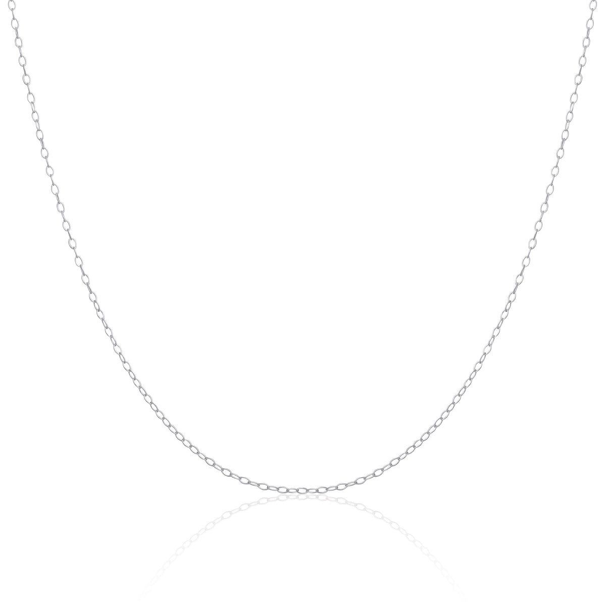 Chaîne en argent sterling de 35 à 70 cm