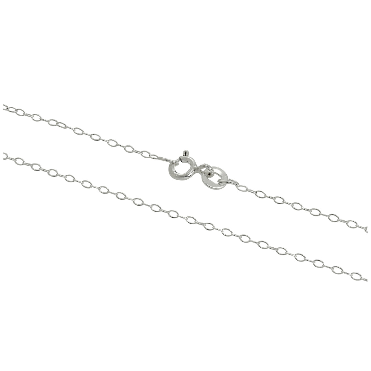 Chaîne en argent sterling de 35 à 70 cm