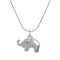 Collier avec pendentif éléphant en argent sterling de 35 à 71 cm