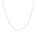 Chaîne Belcher en argent sterling de 1 mm, 40 à 61 cm