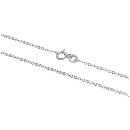 Chaîne Belcher en argent sterling de 1 mm, 40 à 61 cm