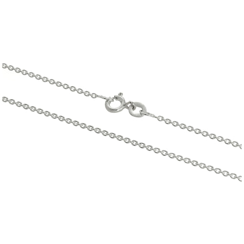 Chaîne Belcher en argent sterling de 1 mm, 40 à 61 cm