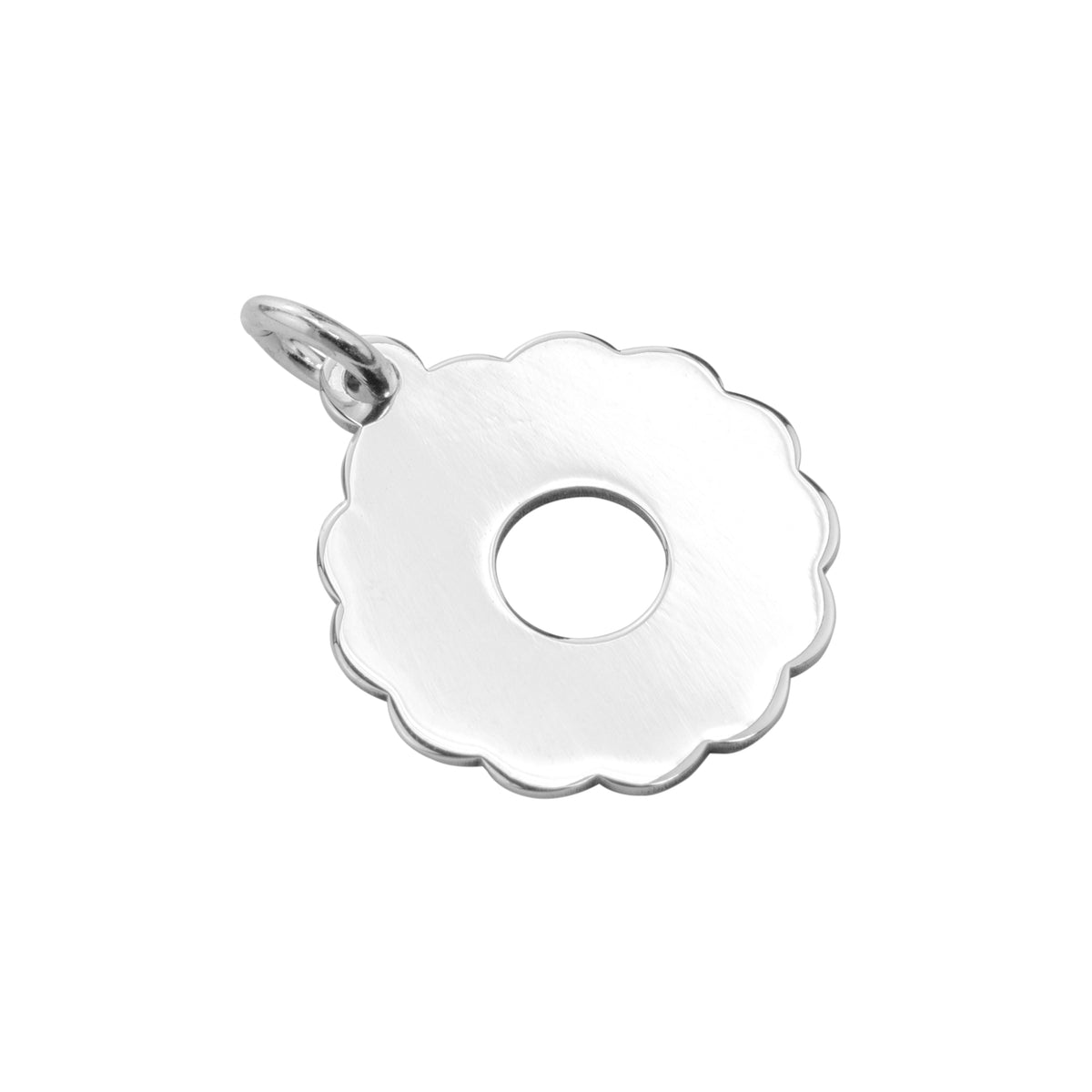 Charm biscuit classique personnalisé en argent sterling