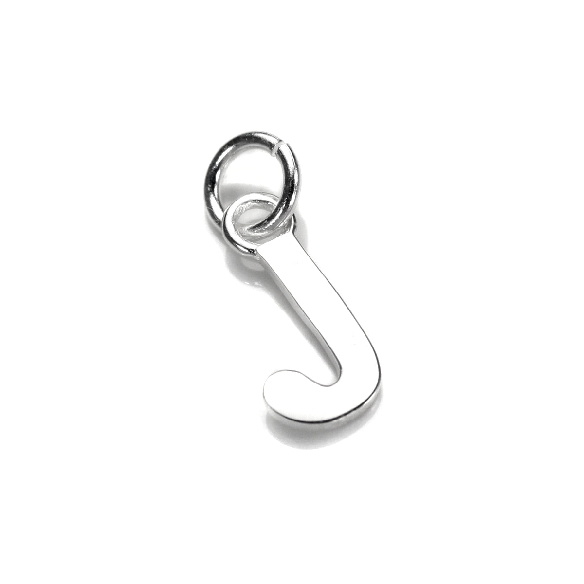 Breloque lettre en argent sterling