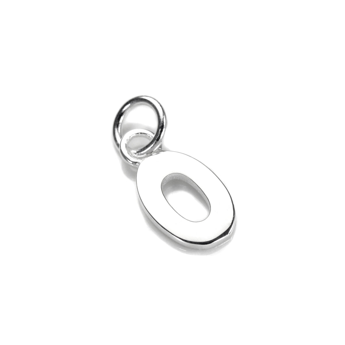 Breloque lettre en argent sterling