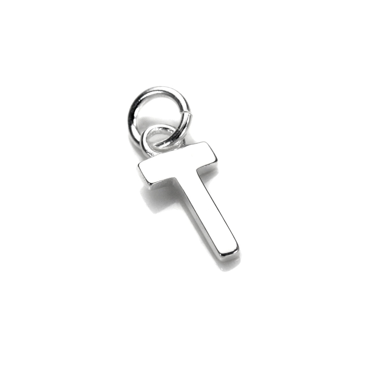 Breloque lettre en argent sterling