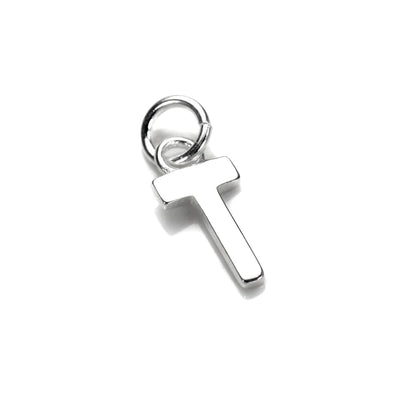 Breloque lettre en argent sterling
