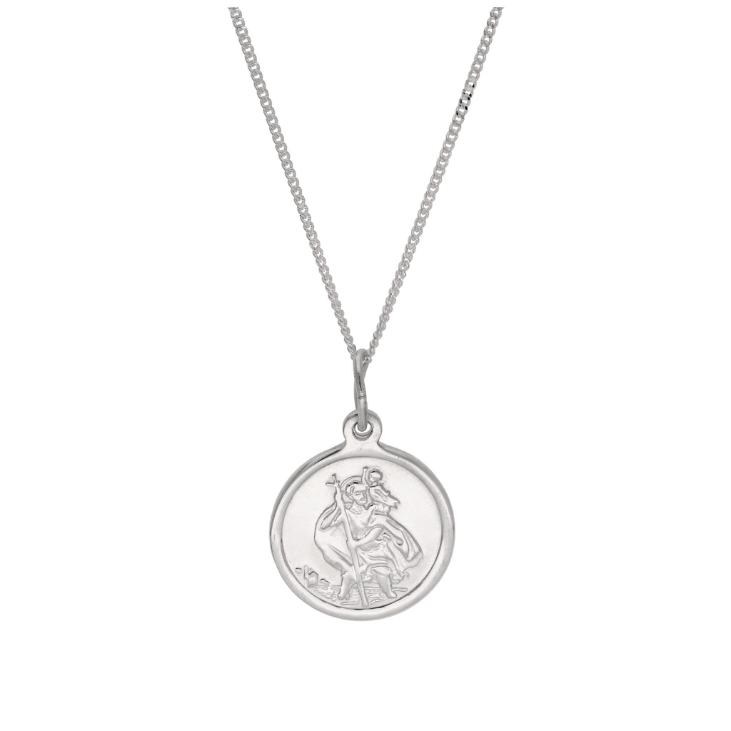 Collier Saint-Christophe personnalisé en argent sterling