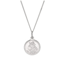 Collier Saint-Christophe personnalisé en argent sterling