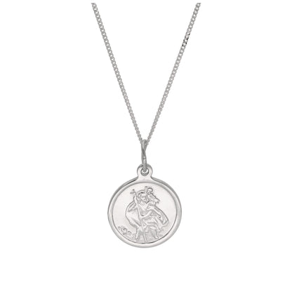 Collier Saint-Christophe personnalisé en argent sterling
