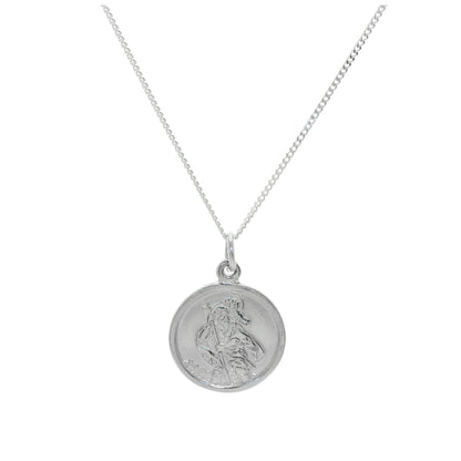 Collier Saint-Christophe personnalisé en argent sterling