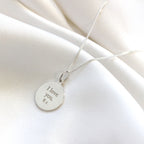 Collier Saint-Christophe personnalisé en argent sterling