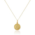 Collier personnalisé Saint Christophe en or 9 carats