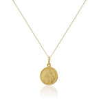 Collier personnalisé Saint Christophe en or 9 carats